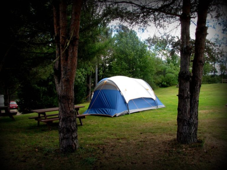 Tent Camping sites at Tall Pines Campground NY