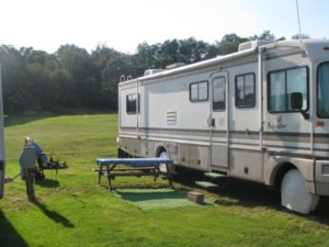 50amp sites at Tall Pines Campground & River Adventures