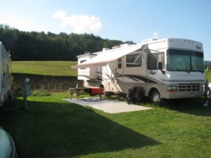 Standard FHU Sites at Tall Pines Campground NY
