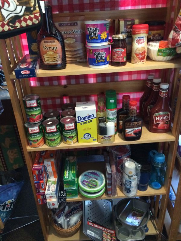 Food and Pantry Items at Tall Pines Campground
