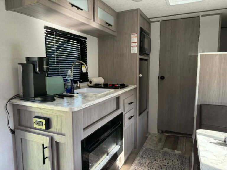 Bunkhouse RV kitchen
